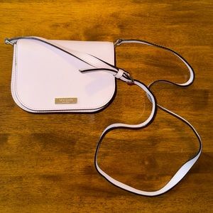 Light pink mini Kate spade cross body bag